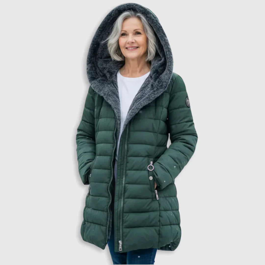 Kari | Warme Damen-Winterjacke mit weichem Innenfutter