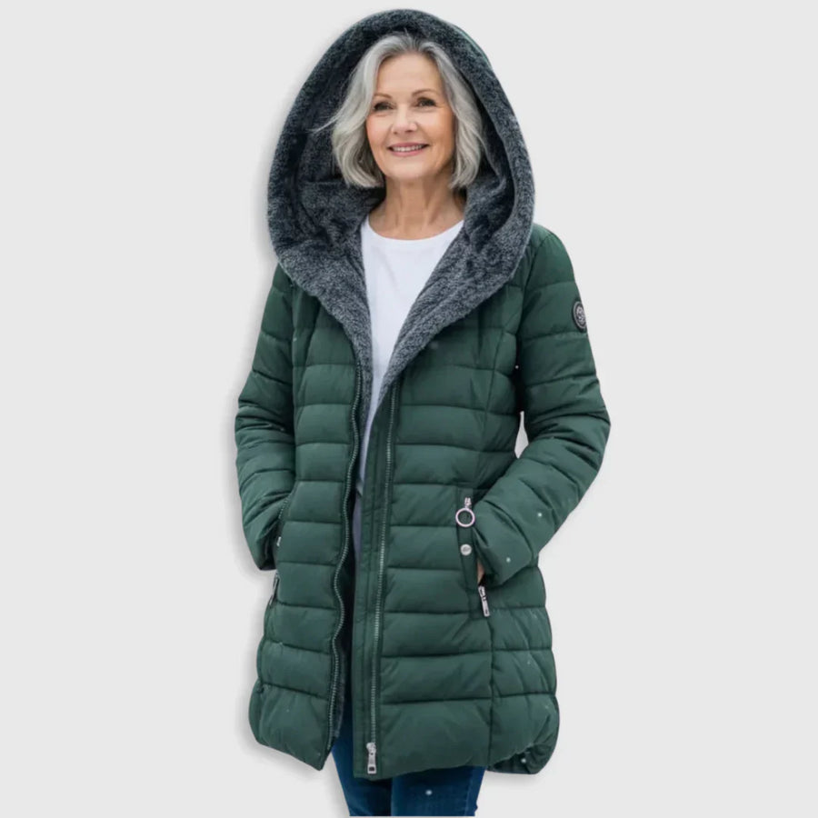 Kari | Warme Damen-Winterjacke mit weichem Innenfutter