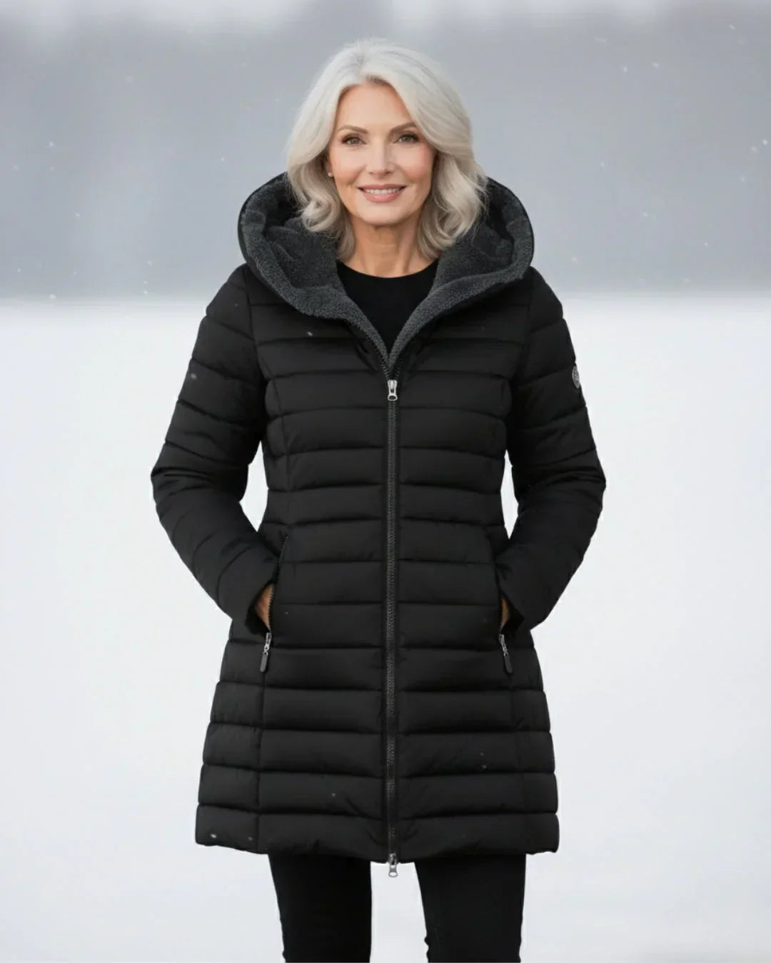 Kari | Warme Damen-Winterjacke mit weichem Innenfutter