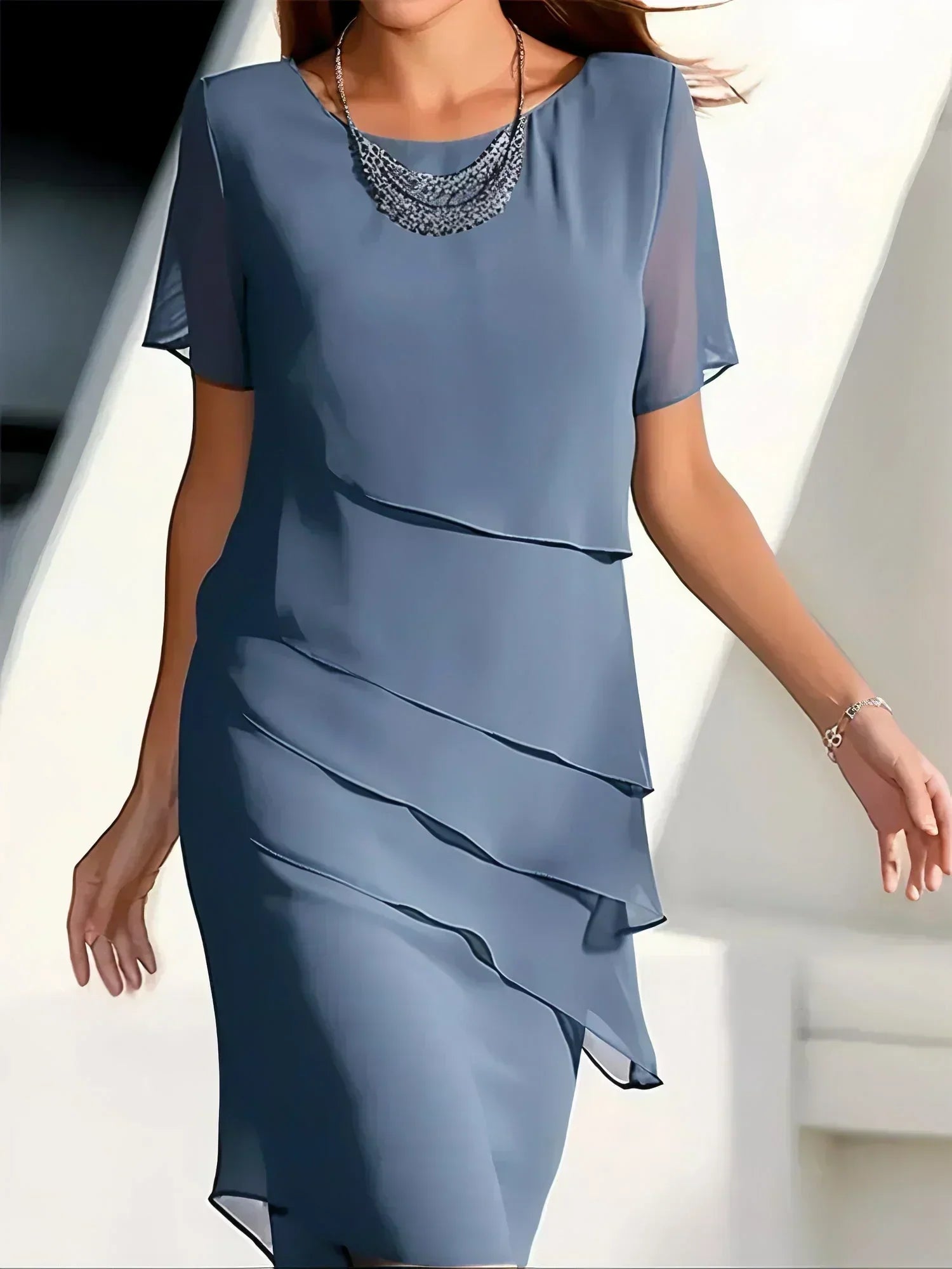 Seralune | Elegantes Fließendes Kleid