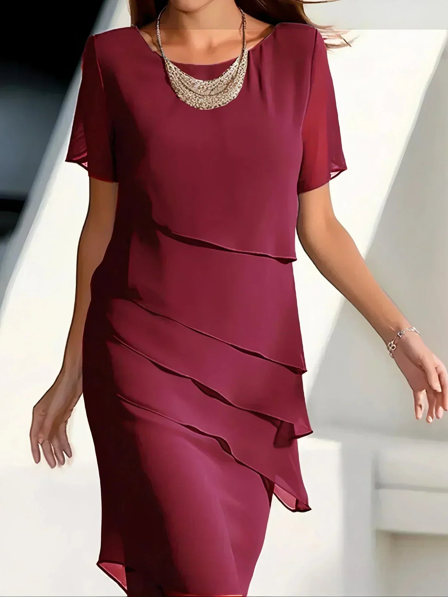 Seralune | Elegantes Fließendes Kleid