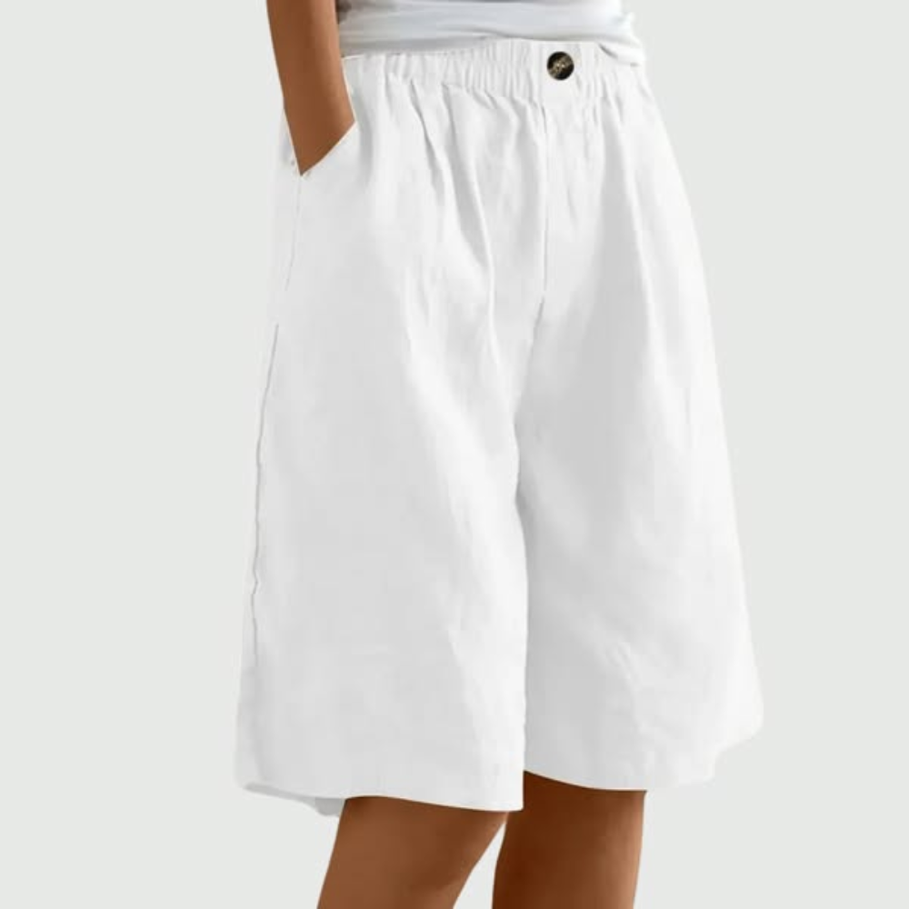 Ella | Weit geschnittene Shorts mit elastischem Bund
