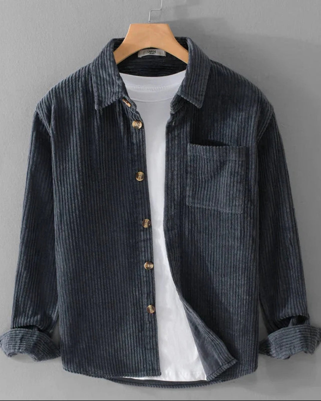 Nico | Klassisches Herren-Overshirt mit Knöpfen