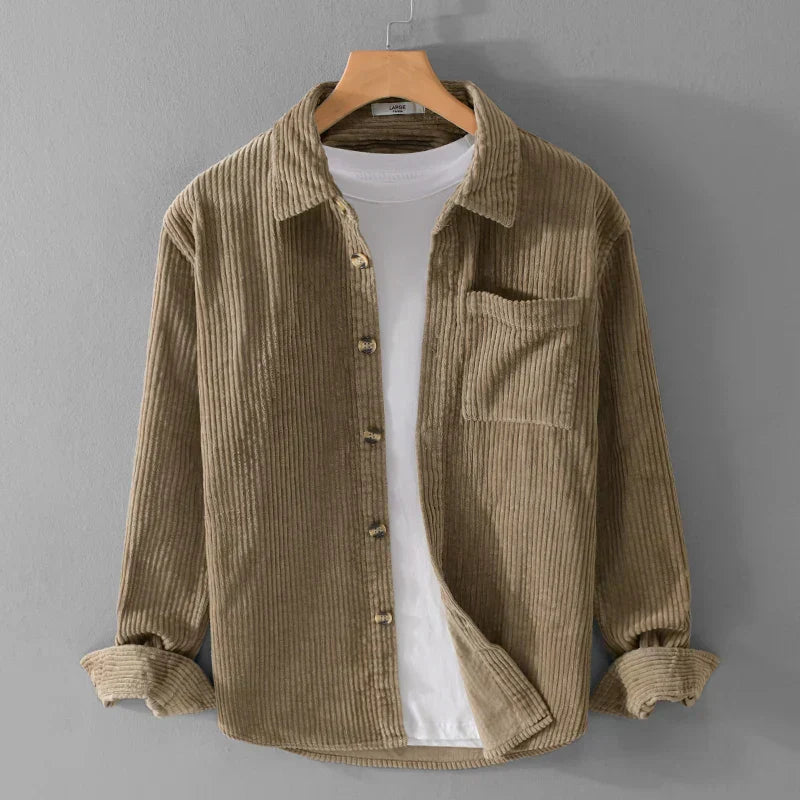 Nico | Klassisches Herren-Overshirt mit Knöpfen