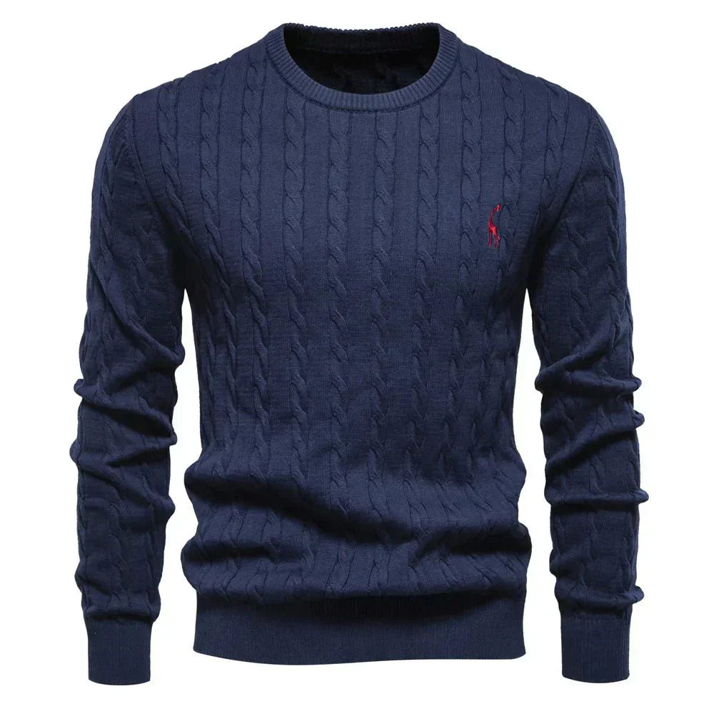 Falkner™ | Moderner gestrickter Herrenpullover