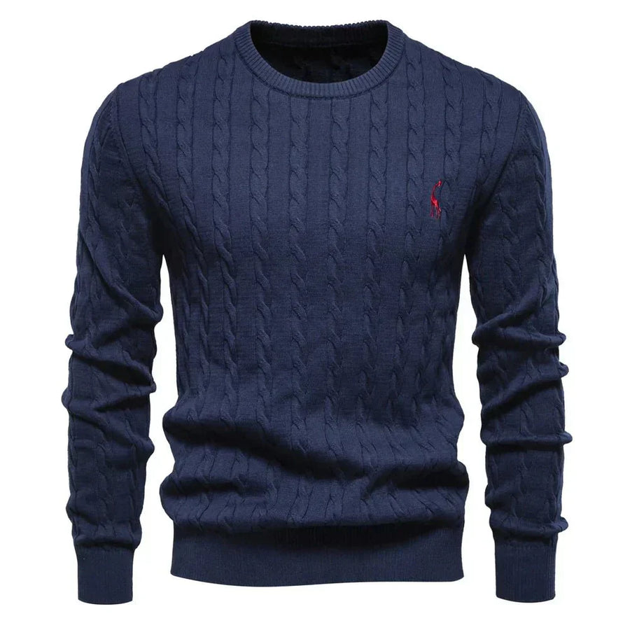 Falkner™ | Moderner gestrickter Herrenpullover