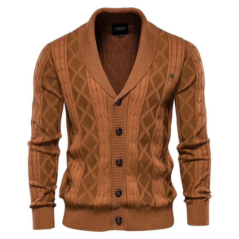 Olivier | Herren-Cardigan mit Knöpfen