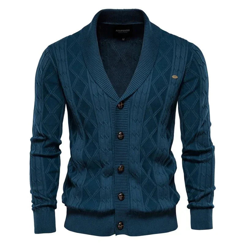 Olivier | Herren-Cardigan mit Knöpfen