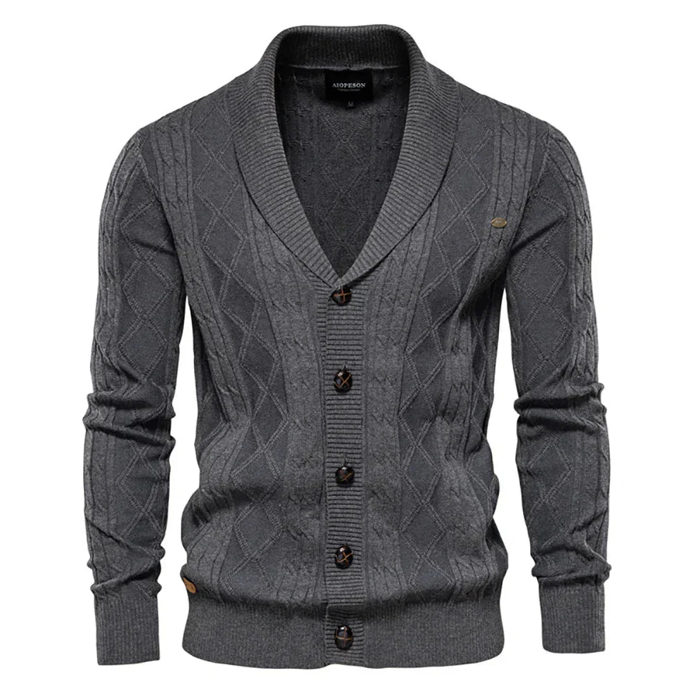 Olivier | Herren-Cardigan mit Knöpfen