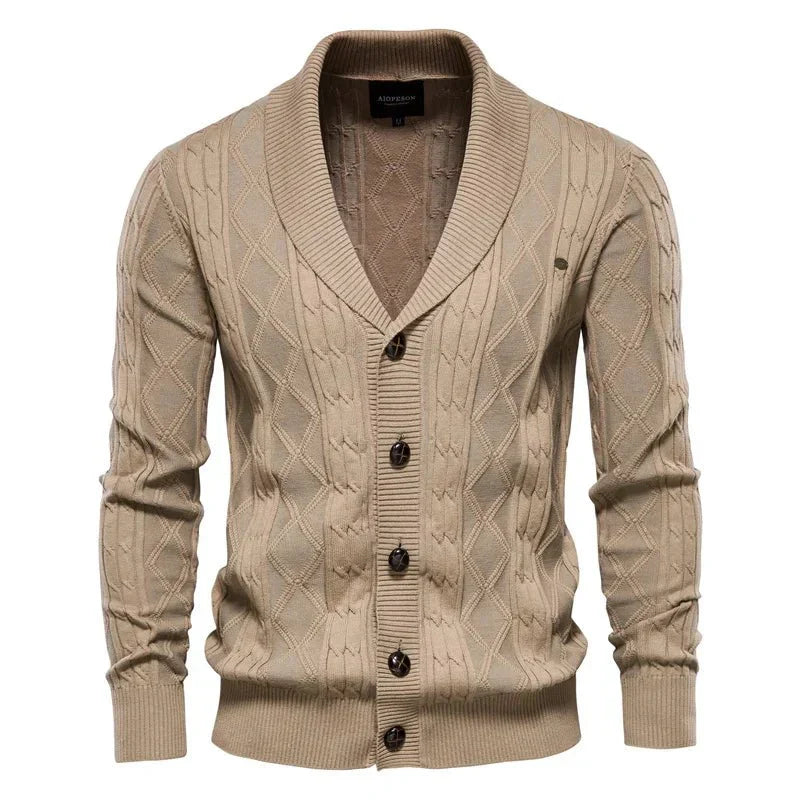 Olivier | Herren-Cardigan mit Knöpfen