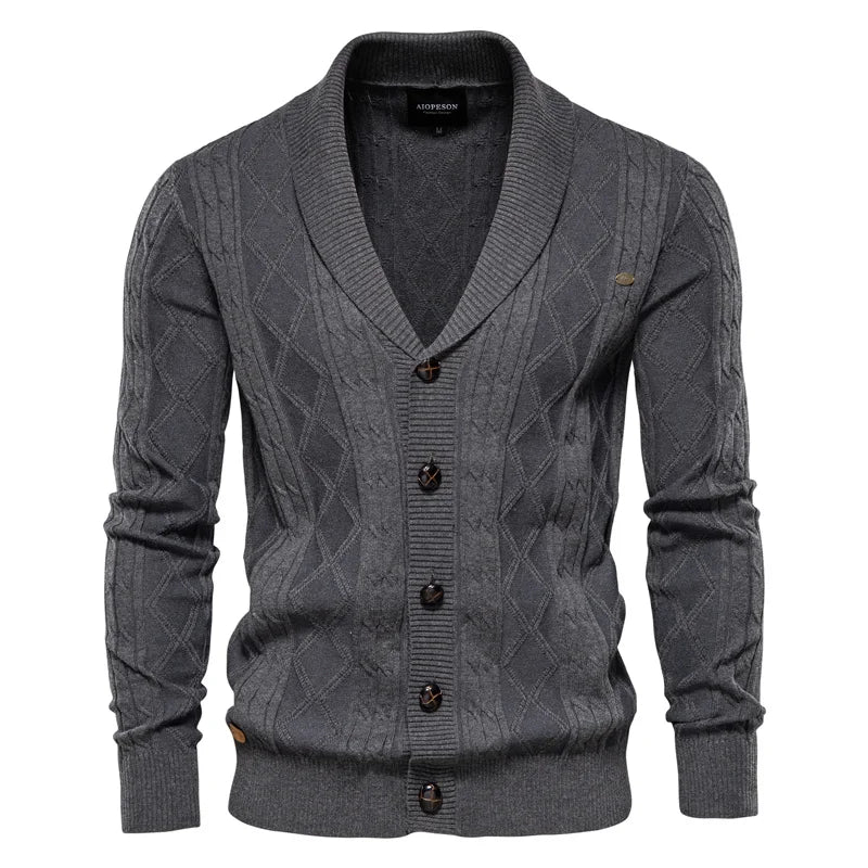 Olivier | Herren-Cardigan mit Knöpfen