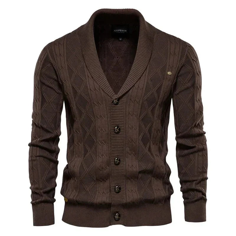 Olivier | Herren-Cardigan mit Knöpfen
