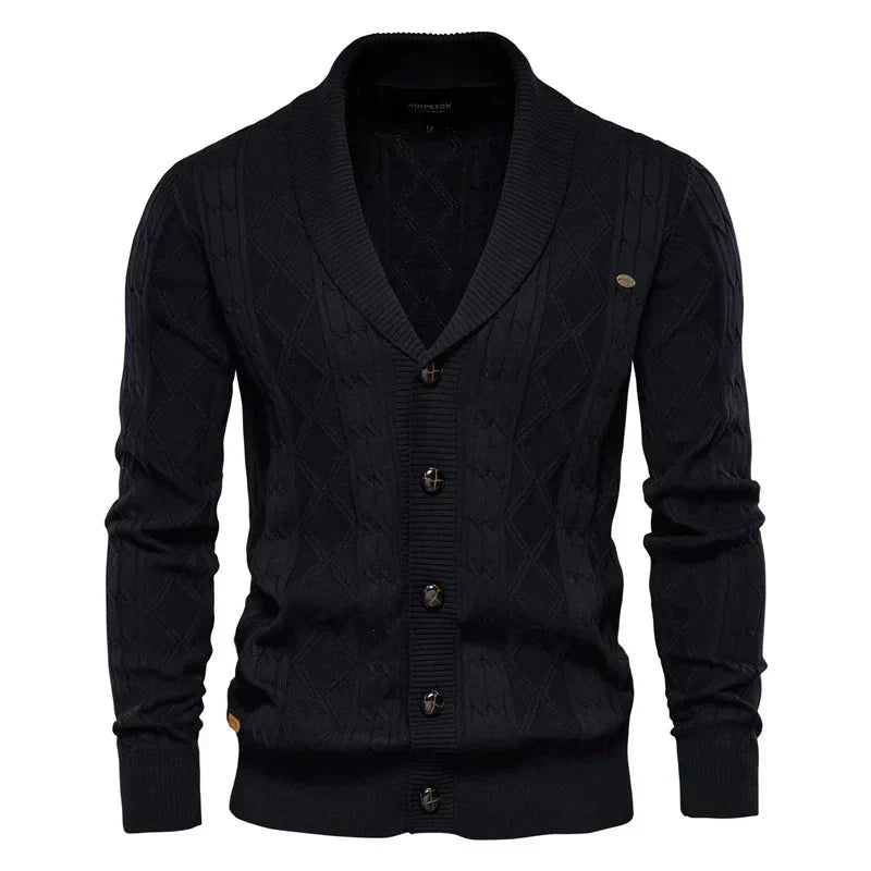 Olivier | Herren-Cardigan mit Knöpfen